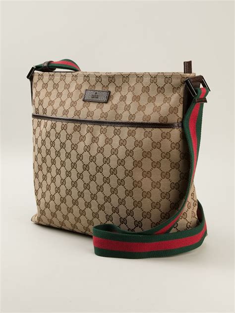 gucci monogram print cross body bag|Gucci embossed crossbody bag.